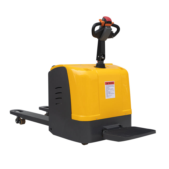 Stand-up electric pallet truck
