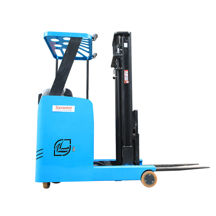 Large reach electric forklift