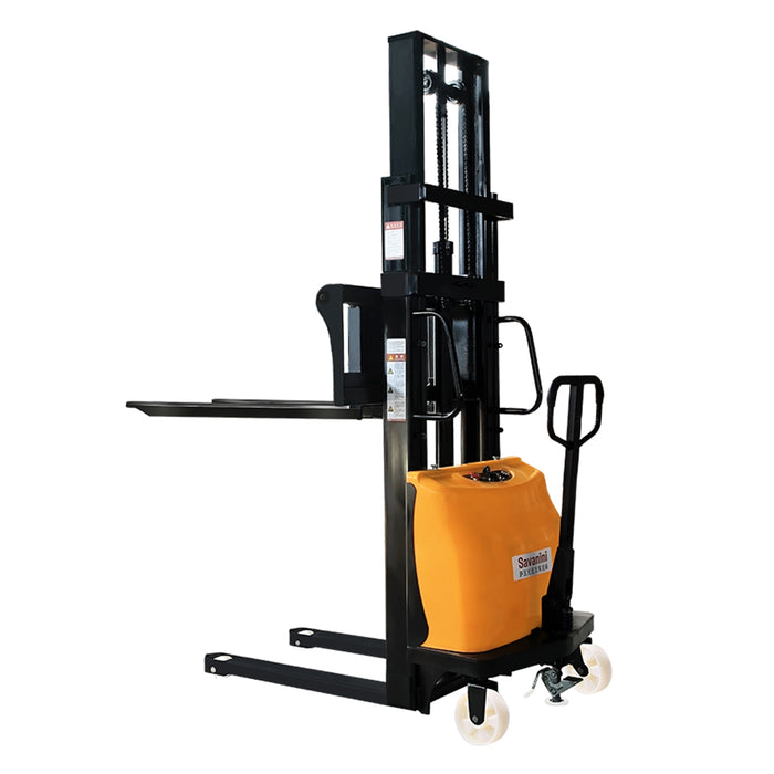 Semi-electric forklift